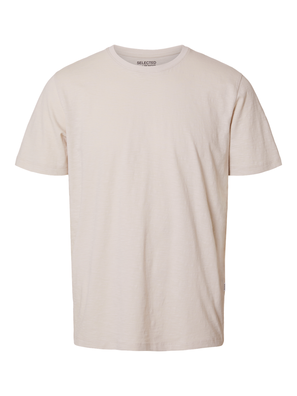 SELECTED HOMME - ASPEN T-Shirt - Oatmeal